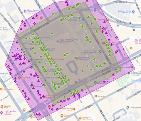 Target Area & Property Points
